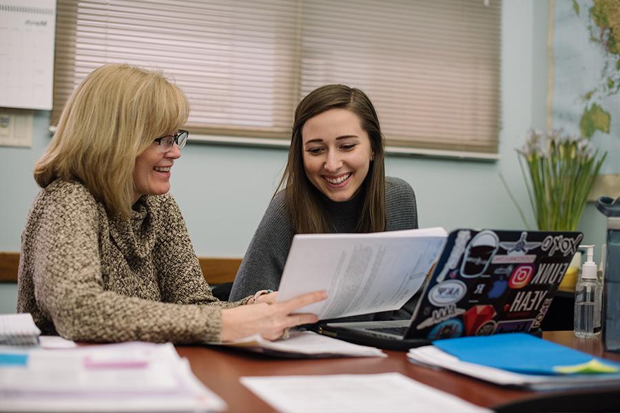 Faculty and student collaboration